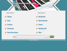 Tablet Screenshot of manabouttown.com